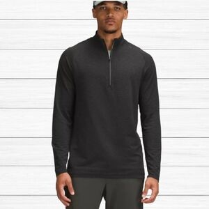 lululemon Men's Metal Vent Tech 1/2 Zip Long Sleeve Top Large